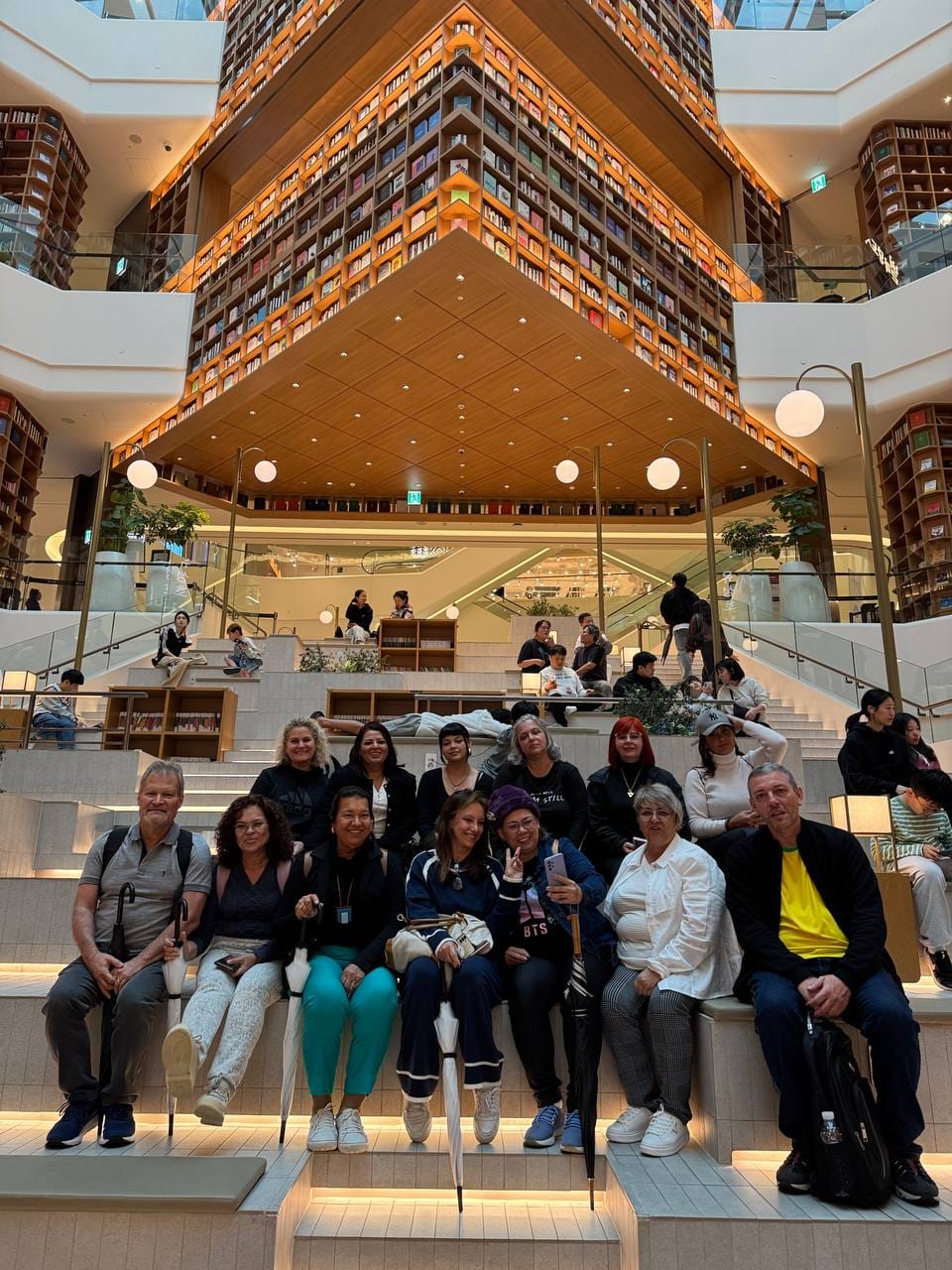 Grupo da Daebak Trip na Coreia
